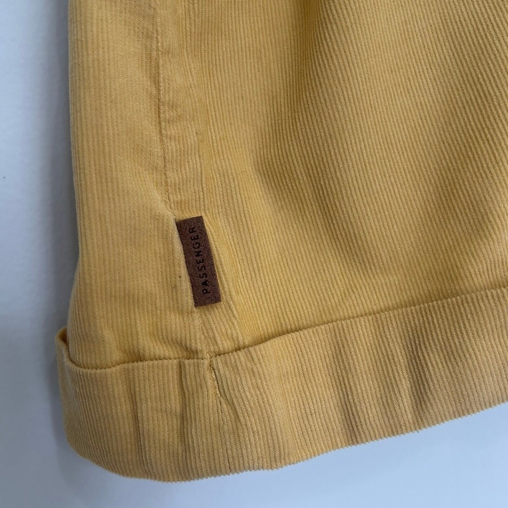 Passenger Fun Days‎ corduroy jumper romper overalls yellow women's M - Picture 5 of 8